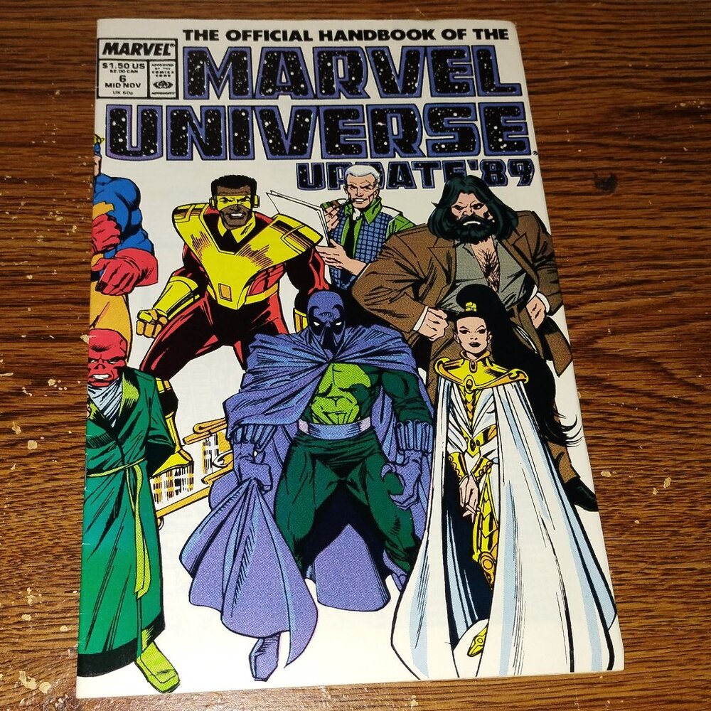 Official Handbook of Marvel Universe Update #6 Prowler to Serpent Society